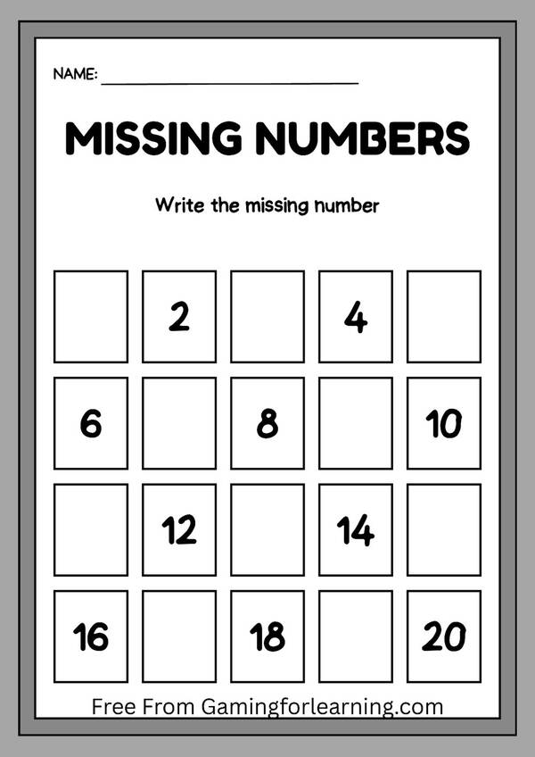 Missing Numbers