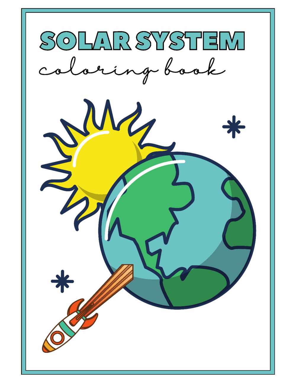 Solar System Coloring