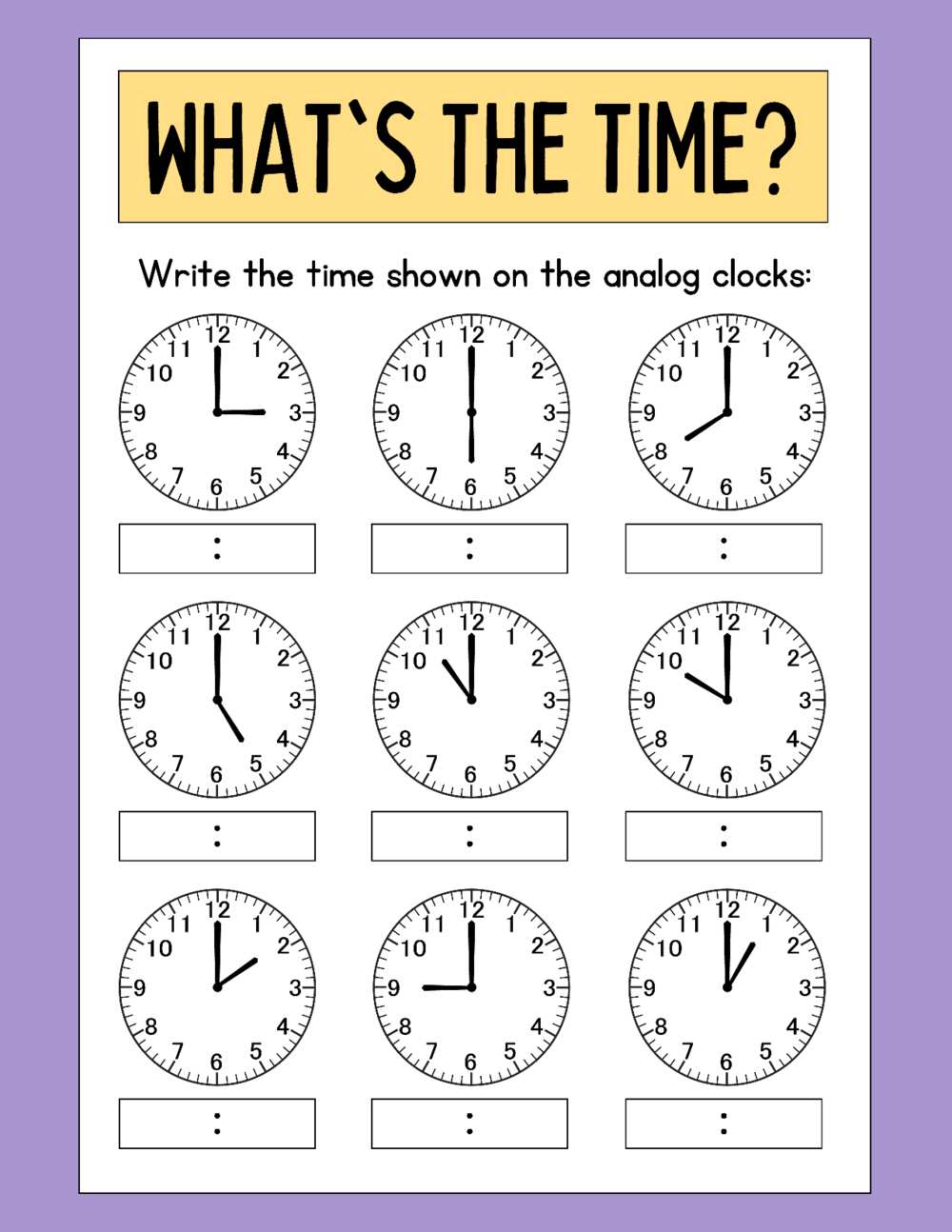 What is The Time?